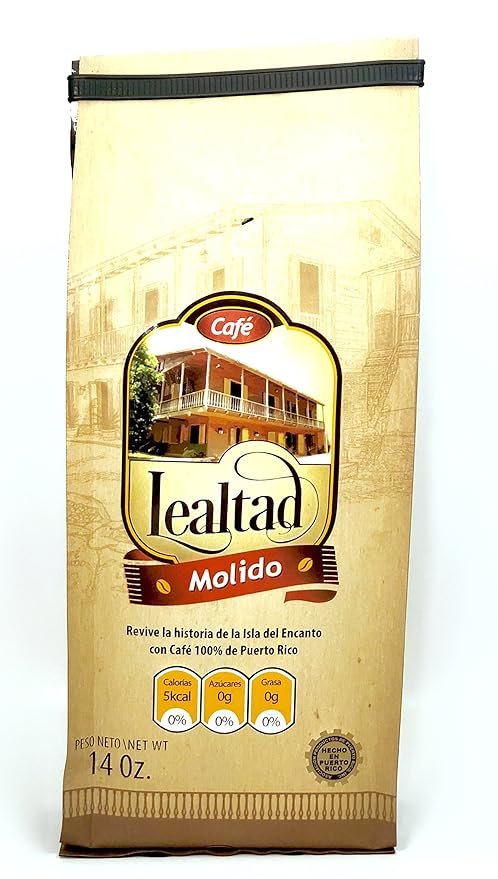 Cafe Lealtad Ground Coffee 100% Arabica Coffee Medium Roast 14 Ounce