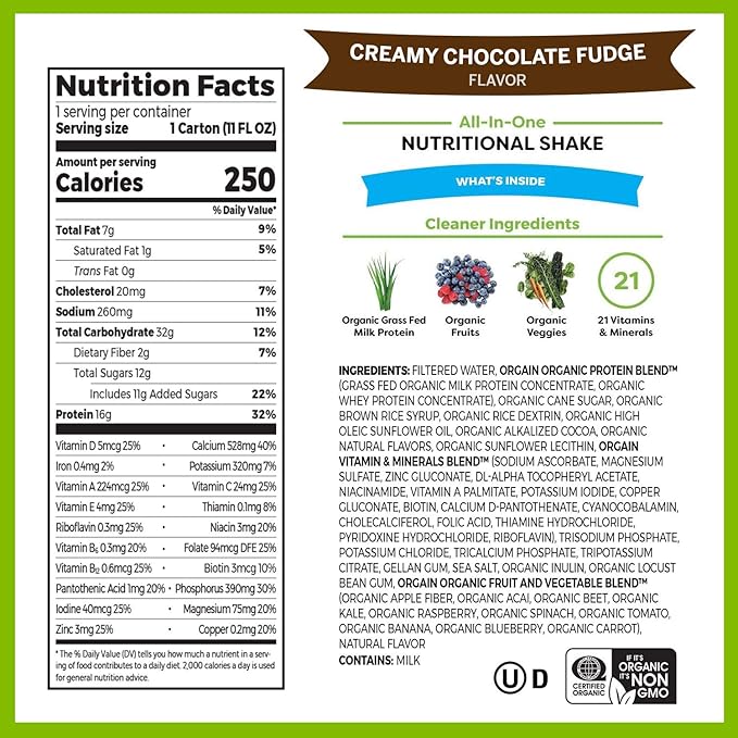Orgain Hydrolyzed Collagen Powder Organic Nutritional Protein Shake (Packaging May Vary)