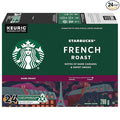 Starbucks French Roast Dark Roast Coffee Single Serve Keurig K-Cup Pods 24 Capsules
