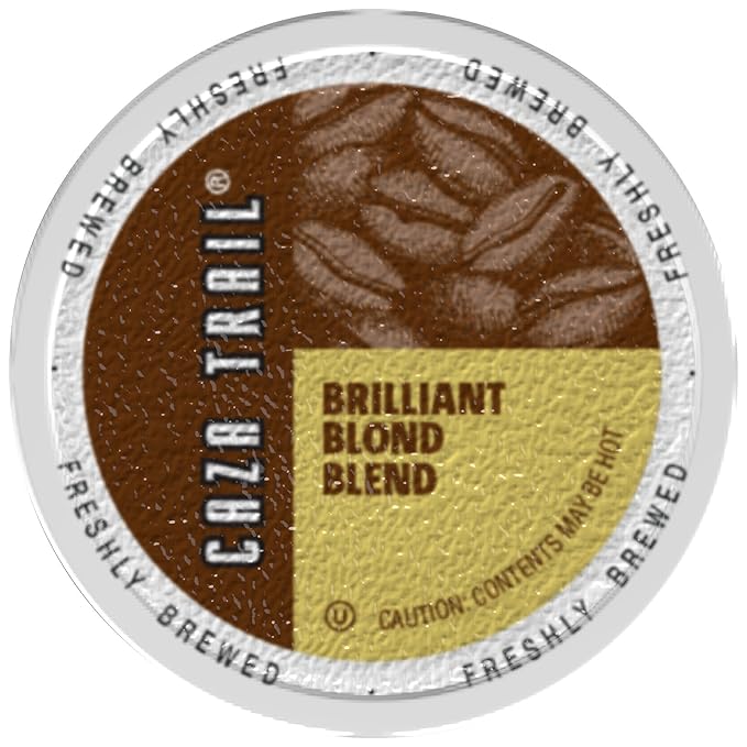Caza Trail Coffee Brilliant Blond Blend 24 Single Serve Cups