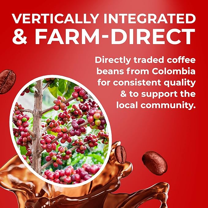 Colombia Medium Roast Coffee Tea Bags Single Serve Coffee in Tea Bags for On-the-Go Brew Cold Brew Bags Alternative to Instant Coffee Packets Single Origin Box of 10 - SOLID Coffee Roaster’s