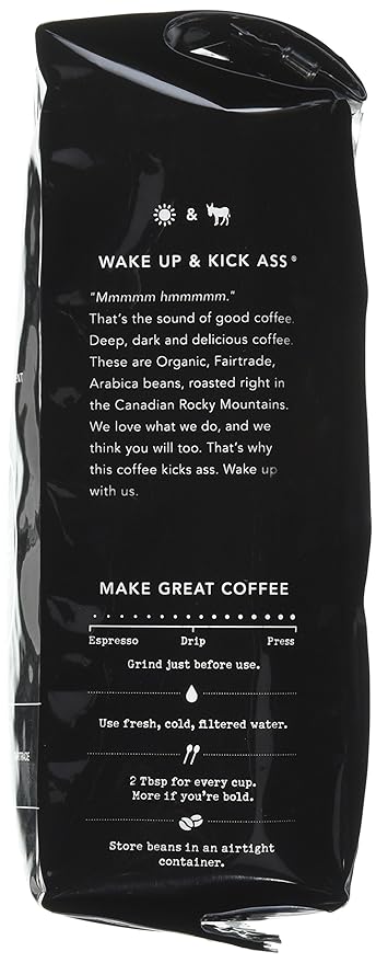 Kicking Horse Grizzly Claw Dark Roast Ground Coffee 10 Ounce -- 6 per case.