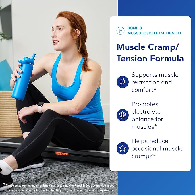 Pure Encapsulations Muscle Cramp/Tension Formula | Hypoallergenic Supplement to Reduce Occasional Muscle Cramps/Tension and Promote Relaxation | 180 Capsules