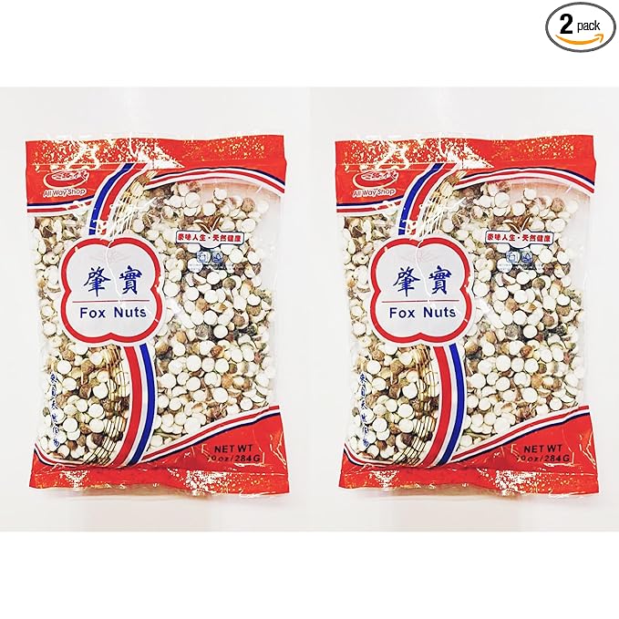 Fox Nuts Chinese Herbal Tea 10 oz 2 Pack 肇實