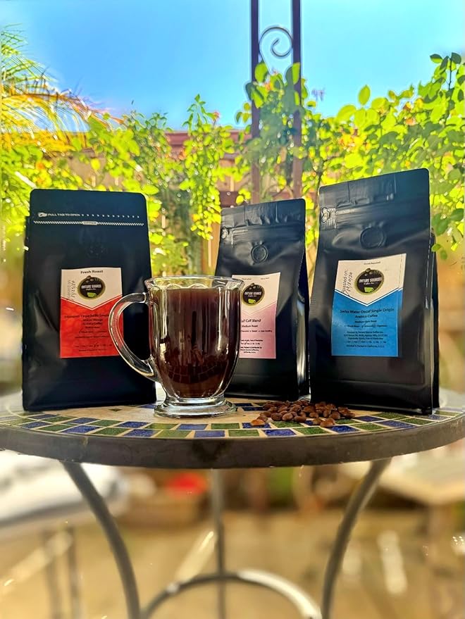Yirgacheffe Ethiopia Single Origin | Organic | African Mirage | Whole Bean Coffee |1lb 1-Pack