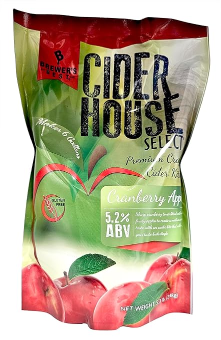 Brewer's Best Cider House Select Cranberry Apple Kit