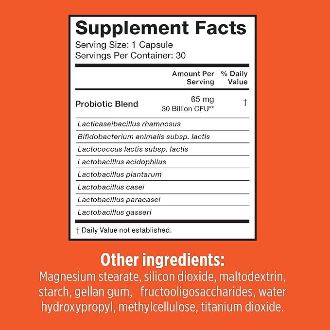 Szio+ Utiva Probiotic – Urinary Tract and Gut Health Supplement – 12 Billion CFU Lactobacillus &amp Bifidobacterium Probiotic for Men and Women 30 Delayed Release Vegi Capsules