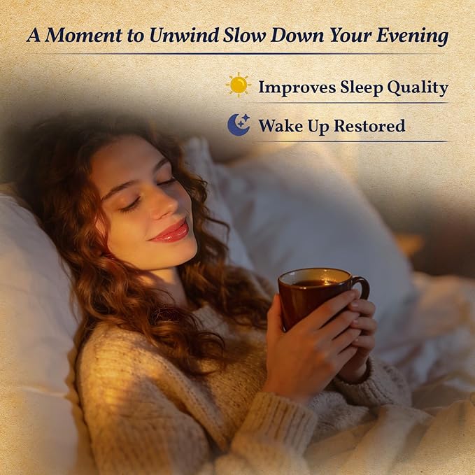 Magnesium Sleep Cocoa Drink – Sugar-Free Melatonin-Free Bedtime Formula for Adults with L-Theanine Reishi &amp Zinc No Caffeine 30 Individually Wrapped Servings