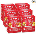 Designer Wellness Protein Smoothie Real Fruit 12g Protein Low Carb Zero Added Sugar Gluten-Free Non-GMO No Artificial Colors or Flavors Strawberry Banana 24 Count