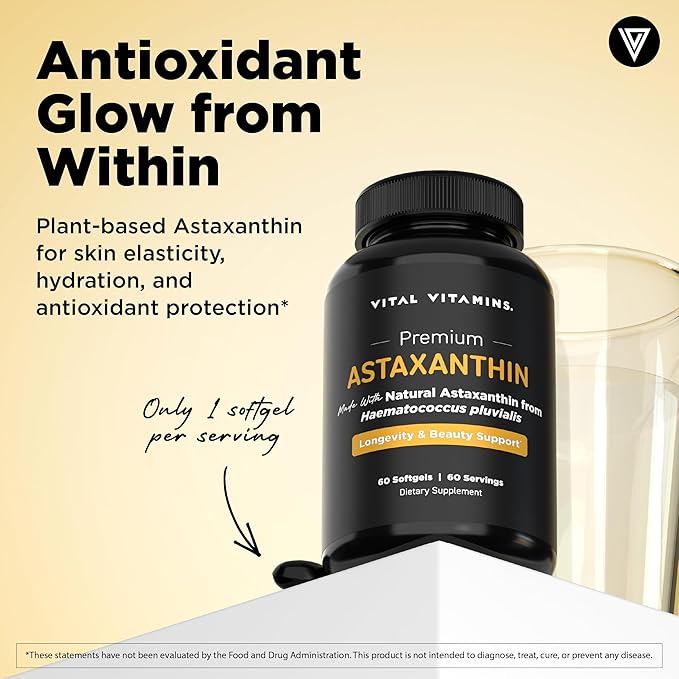 Vital Vitamins Multi-Collagen Plus 150 ct + Astaxanthin 60 ct