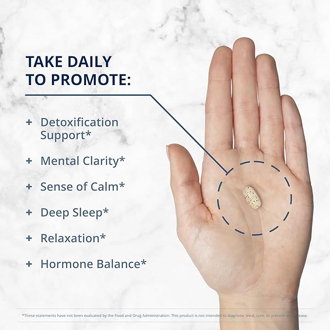 Metagenics HerWellness Recharge Overnight - Women's Sleep Support with Chelated Magnesium Holy Basil Zinc &amp Vitamin C - Supports Relaxation Stress &amp Sleep - Non-GMO &amp Gluten-Free - 60 T