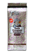 The Coffee Fool Fool's Whole Bean Decaf Cinnamon Hazelnut 12 Ounce