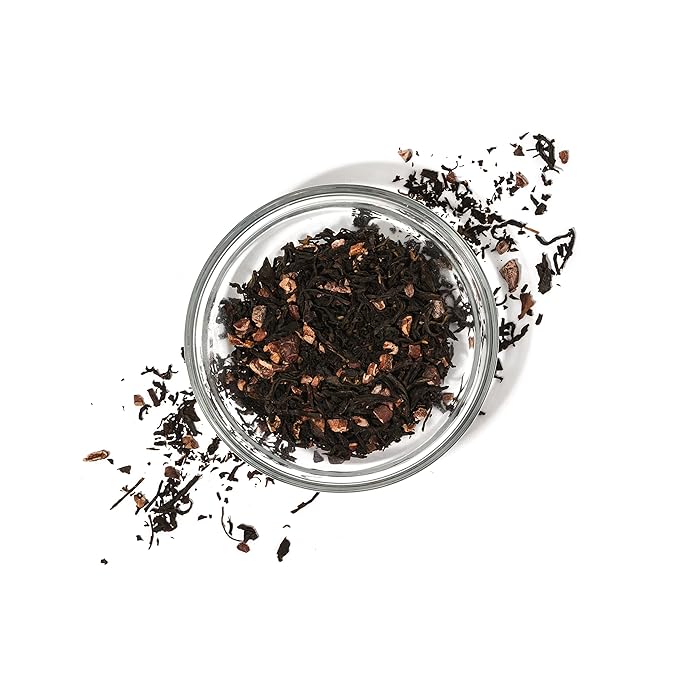 Smokey Loose Leaf Tea by Mindful Moon – Bold Lapsang Souchong with Malty Smoky Flavors – Caffeinated Loose Leaf Tea (Large)