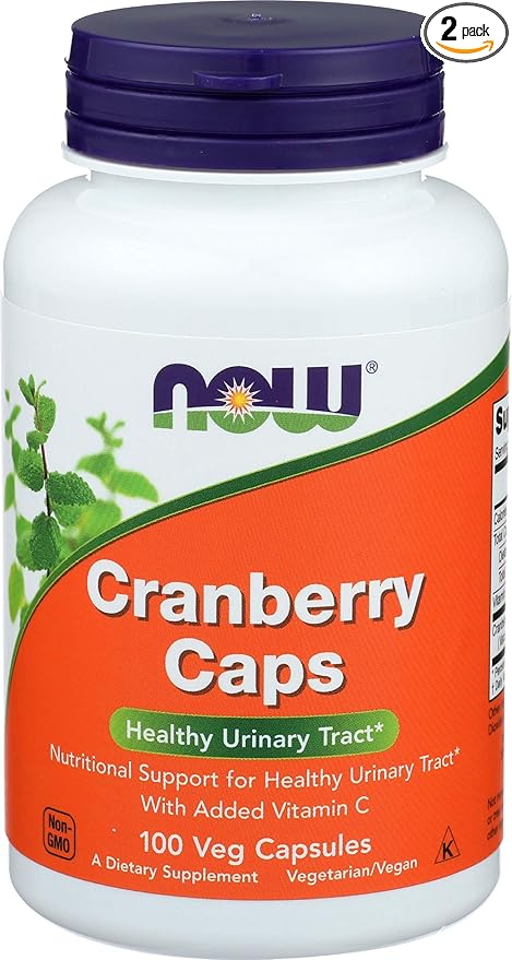 NOW Cranberry Concentrate 100 Count (Pack of 2)