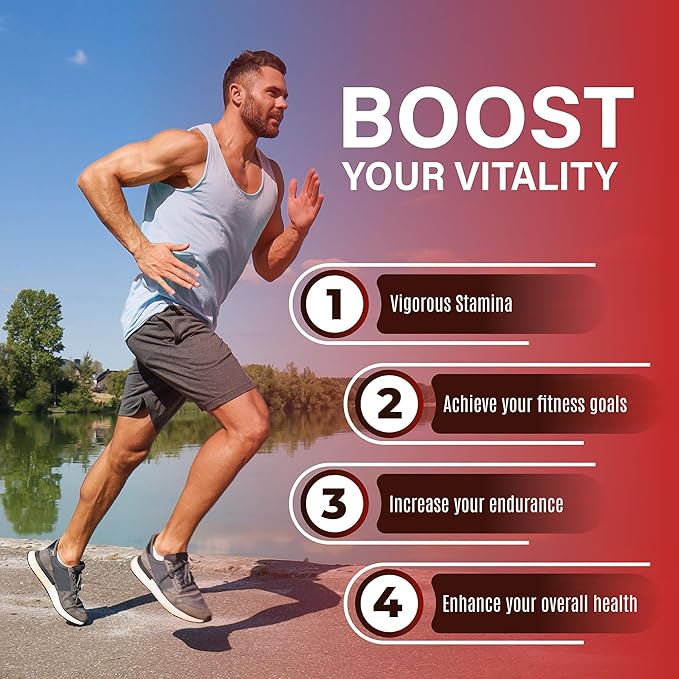 DriveMax Sports Nutrition Supplement | Daily Energy &amp Wellness Support for Active Lifestyles | Botanical Formula with Maca Root Panax Ginseng &amp Tongkat Ali | Travel-Friendly 10 Count Pack