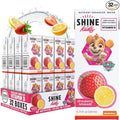 Shine Water x Paw Patrol Strawberry Lemonade Kids Juice Boxes with Vitamin D 32-Pack | No Added Sugar | Naturally Flavored Drinks for Kids | Vegan Gluten Free Zero Calorie Hydration