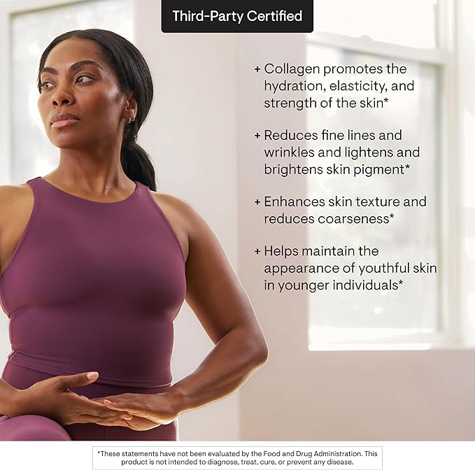 THORNE - Collagen Plus - Collagen Peptides Powder with Nicotinamide Riboside &amp Clinically Studied Ingredients for Skin Texture &amp Moisture - Healthy Skin Hair &amp Nails* - 17.5 Oz - 30 Servi