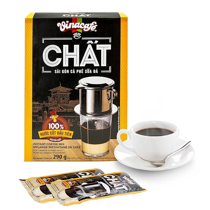 Vinacafe Chat 3 in 1 Instant Coffee 29gr x 200 sachets - made from Vietnam