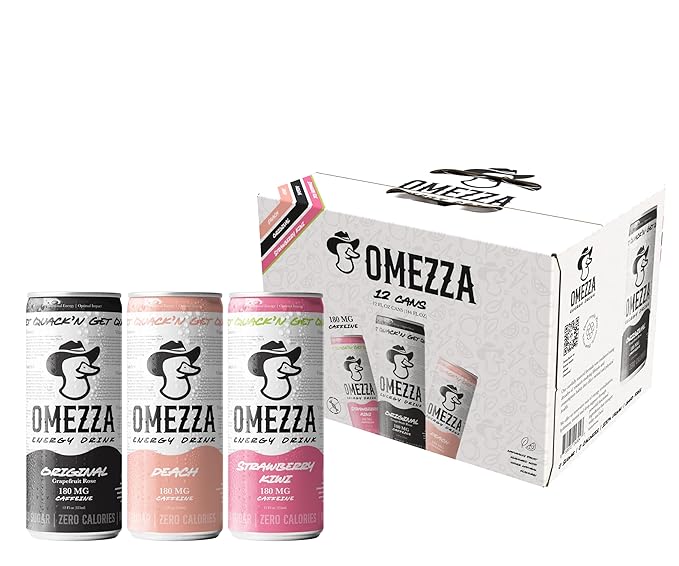 Omezza Energy Drink - 12ct Variety Pack