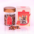 Tea Ranch – Snuggle Bunny Strawberry Loose Leaf Fruity Berry Herbal Tea Premium Blend Naturally Caffeine‑Free Herbal Enjoy Hot or Iced &amp Brews Up to 35 Cups 2.8 oz Reusable Glass Tea Jar with