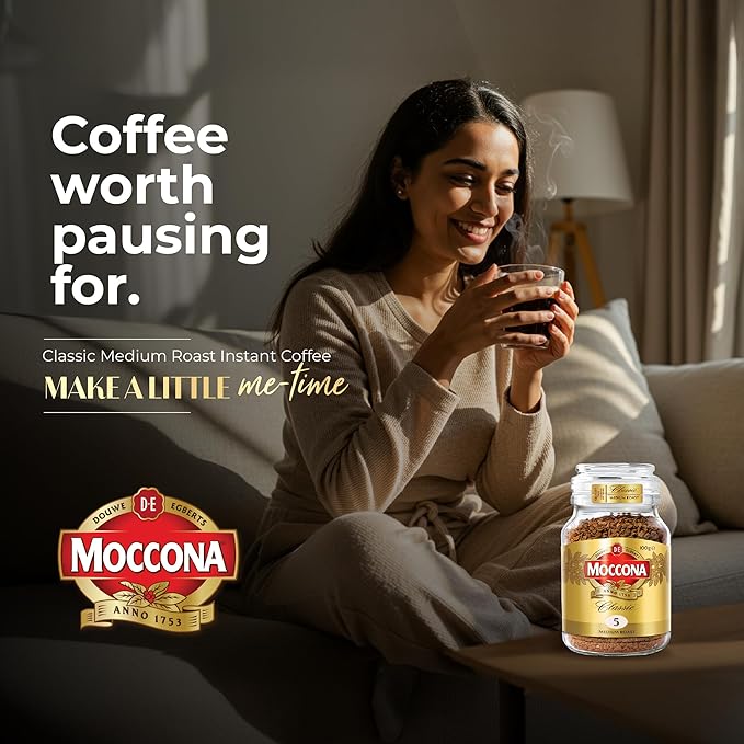 Moccona Coffee 100g Freeze-Dried Coffee Medium Roast