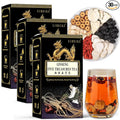 Ginseng Five Treasures Kidney Care Tea - Zhu Gen Wu Bao Cha - Men’s Herbal Tea (30 bags/3 boxes)