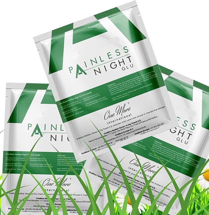 Painless Night Glue 25pcs Pack 100% Original - Relieves Joints Pain and discomfort Contains Korean Red Ginseng