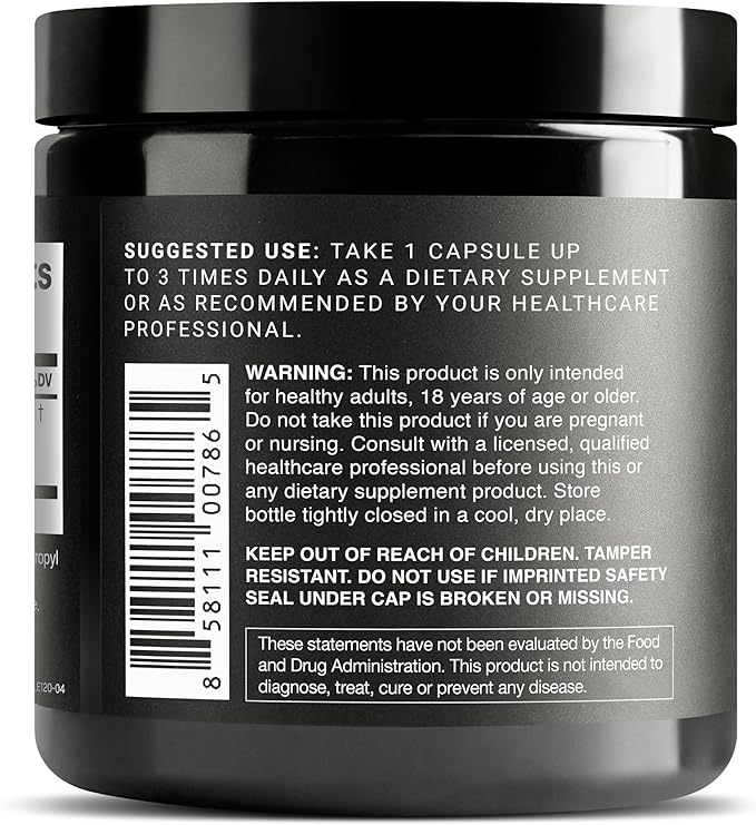 Toniiq Olive Leaf Extract - Ultra High Potency 45:1 Extract with 50% Oleuropein - Highly Concentrated - Third-Party Lab Tested - 120 Capsules