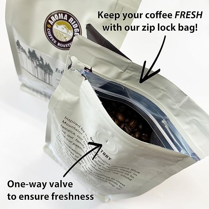 Aroma Ridge Cameroon Boyo Peaberry Coffee Freshly Roasted in USA Whole Bean 16oz
