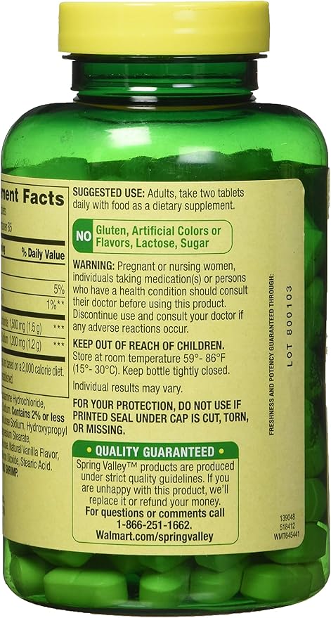 Spring Valley - Glucosamine Chondroitin Triple Strength 340 Tablets Twin Pack