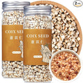 Wanhua Hall Job's Tears Grain Coix Seed Jobs Tears Seeds 18oz/500g Natural Pearl Barley Coix Rice No addition No Sugar薏米 薏仁 薏仁米
