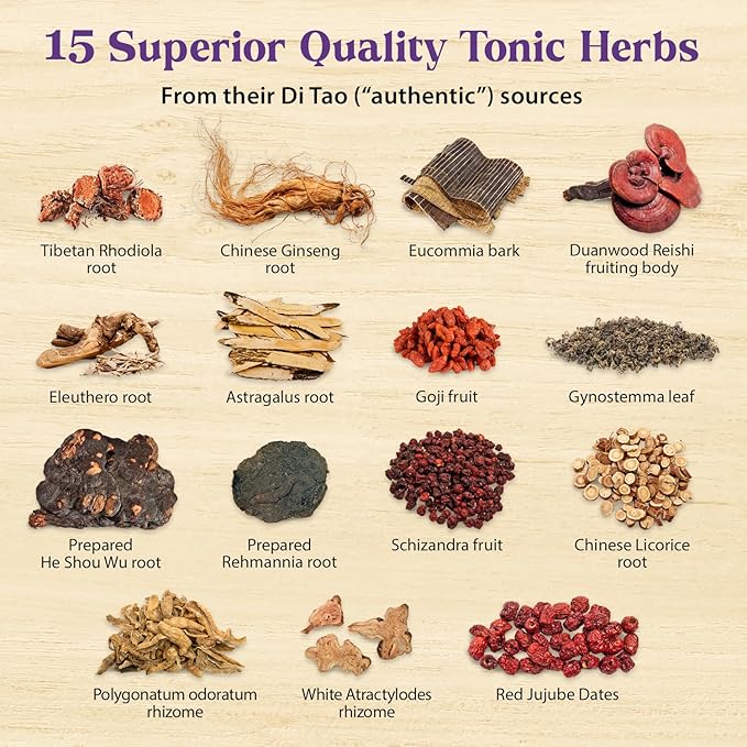 Dragon Herbs Super Adaptogen | All Natural Supplement to Support Well-Being Mood Immune Function Strong Adaptive Response | All Natural Ingredients Non-GMO (100 Capsules 500 mg Per Capsule)”