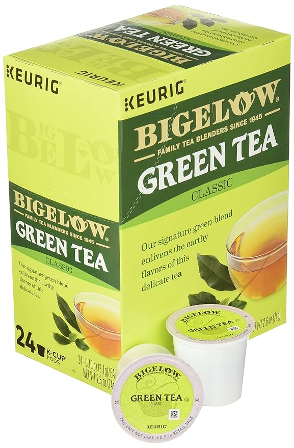 Bigelow Green Tea K-Cup for Keurig Brewers (Pack of 24)