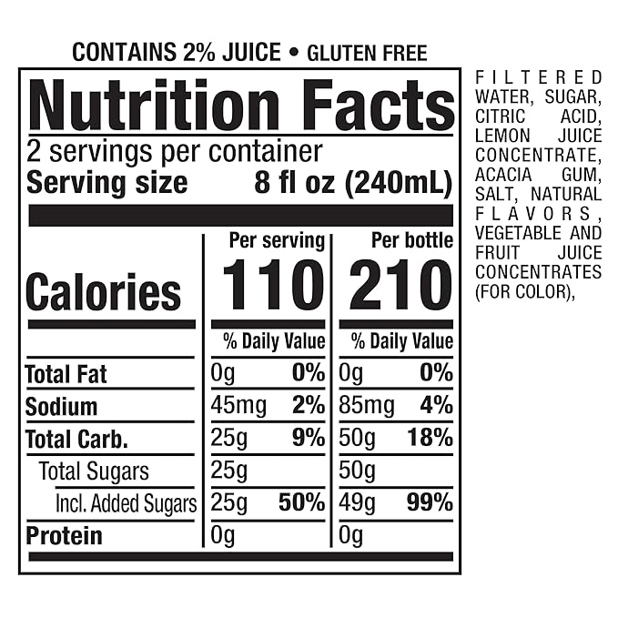 Snapple Pink Lemonade 16 fl oz recycled plastic bottle Pack of 12