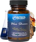 Methylene Blue Capsules with Mushroom Extracts: Lion's Mane Reishi Cordyceps Chaga Shiitake Turkey Tail - Trusted Made in America - 7mg (USP Grade) (60ct)