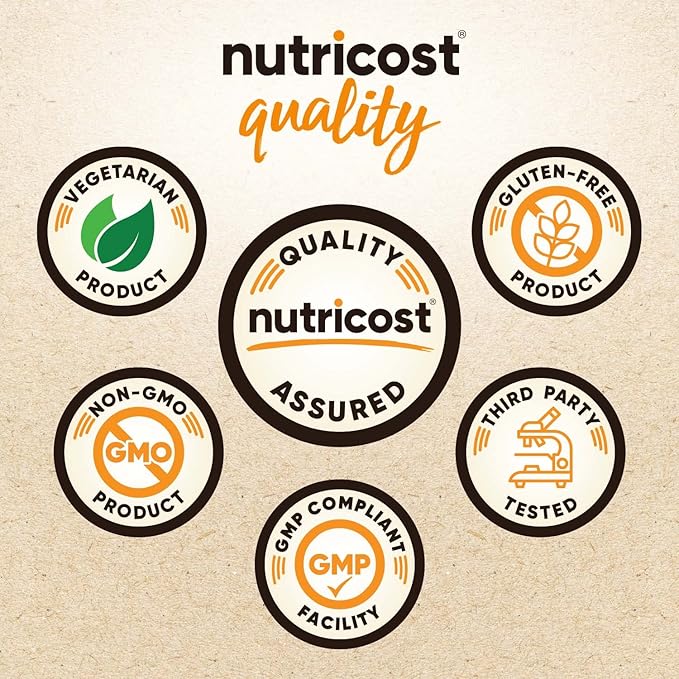 Nutricost Organic Chlorella 8 OZ (3 Bottles) - 3000mg Per Serving