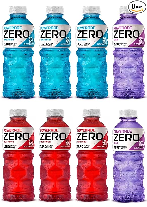 ADVENTURE BOX Sports Drink Electrolyte Enhanced Zero Sugar Variety Pack 20 fl oz 8 Pack