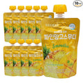 ChunhoNcare Korean Pineapple Mango Smoothie HACCP Certified Resealable Pouch (100ml x 10 Pouches)