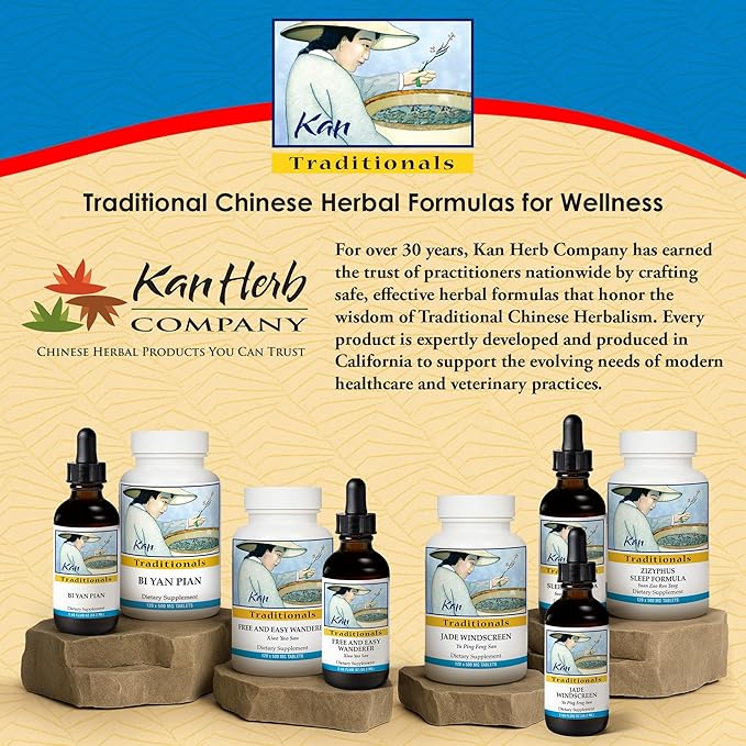 Kan Herbs Company Peony &amp Licorice Formula Tablets – Traditional Chinese Herbal Blend with White Peony Root &amp Chinese Licorice to Support Liver Balance Muscle Comfort &amp Digestive Harmony