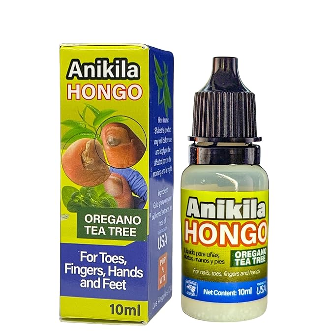 Anikila Hongo Herbal Extract Oregano Tea Tree Drop for Nail &amp Skin Support