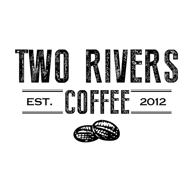 Two Rivers Coffee Dark Roast Coffee Pods Sampler Compatible with K Cup Brewers Including 2.0 Single Serve Variety Pack 52 Count