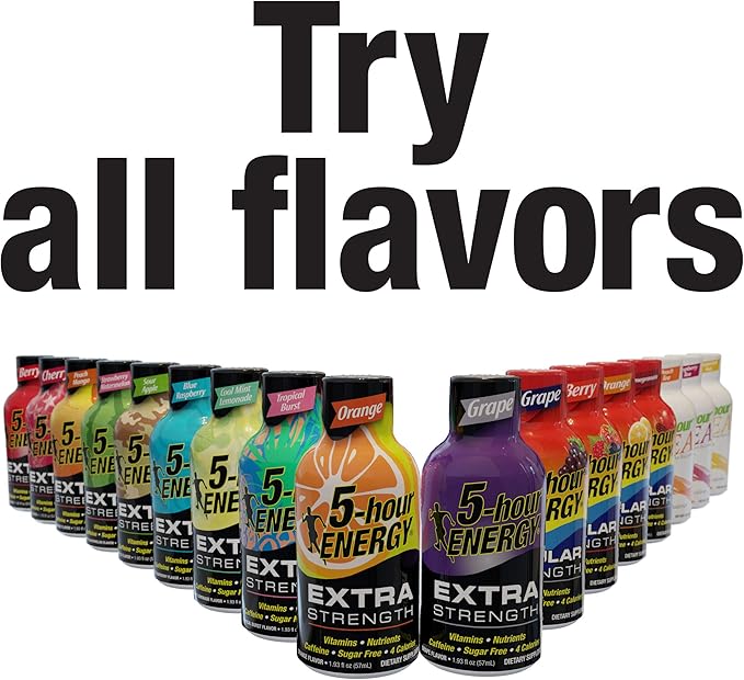 5-Hour Energy Extra Strength@Shots GRAPE - 1.93oz