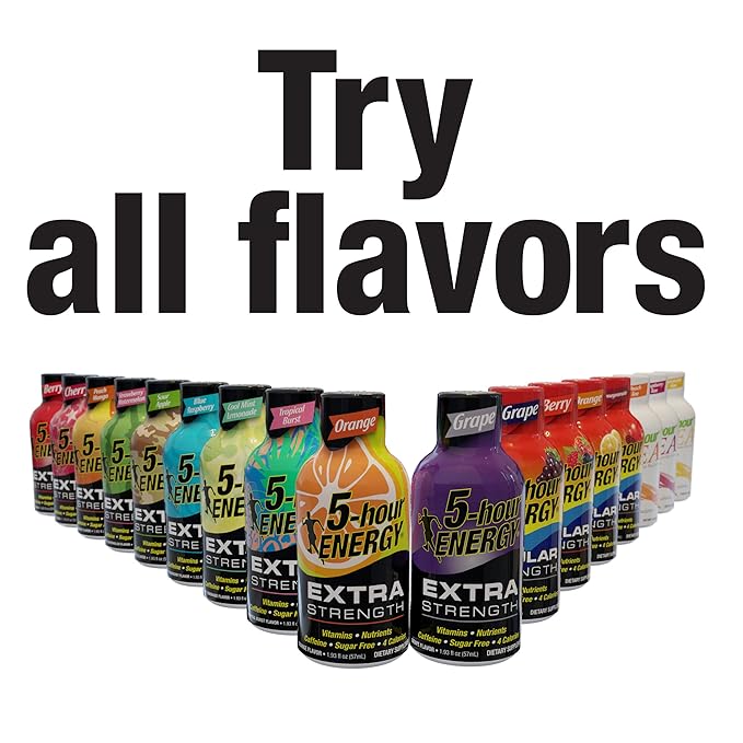 5-hour ENERGY Shot Extra Strength Berry 1.93 oz 12 Pack