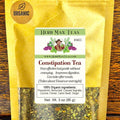 CONSTIPATION TEA – Bowel Regularity Gas &amp Bloating Support – Organic Loose Leaf – by Master Herbalist Khabir | Senna Leaf Cascara Sagrada &amp Fennel Seed