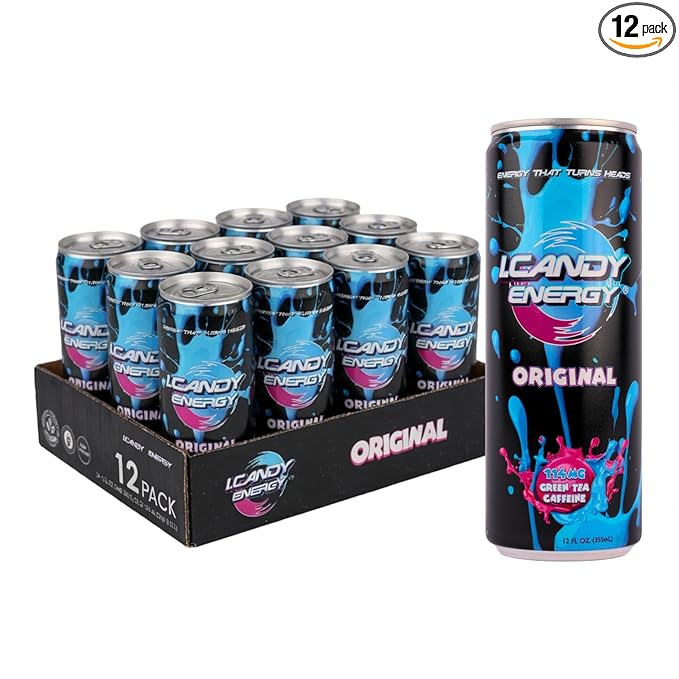 I.CANDY Energy Drink Original 12Pack 12 oz Cans