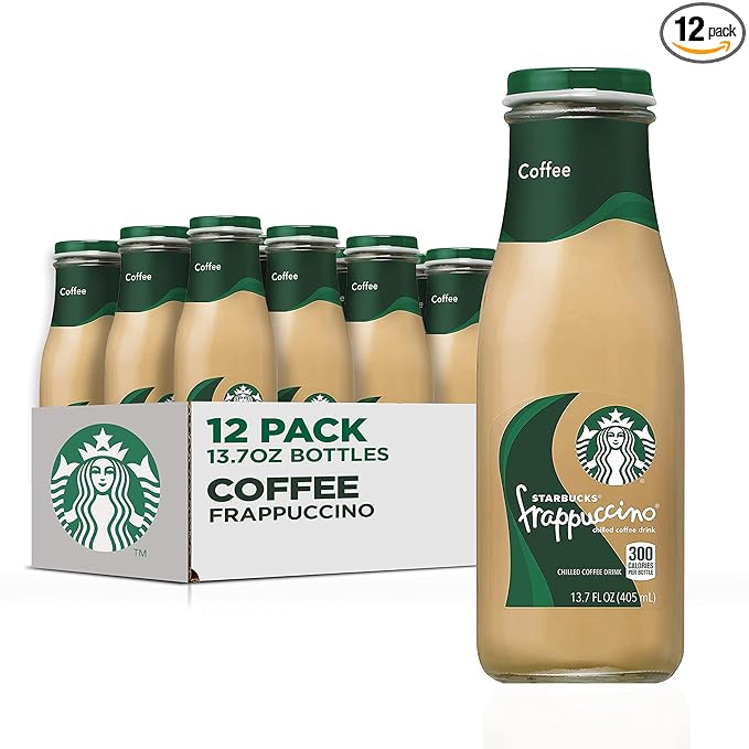Starbucks Frappuccino Coffee Drink Coffee 13.7 fl oz Bottles (12 Pack)