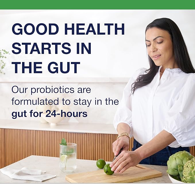 Metagenics UltraFlora Spectrum - Shelf-Stable Probiotic for Gut &amp Digestive Wellness Healthy Microbiome &amp Flora Support* - Non-GMO &amp Gluten-Free - 2-Month Supply - 60 Capsules