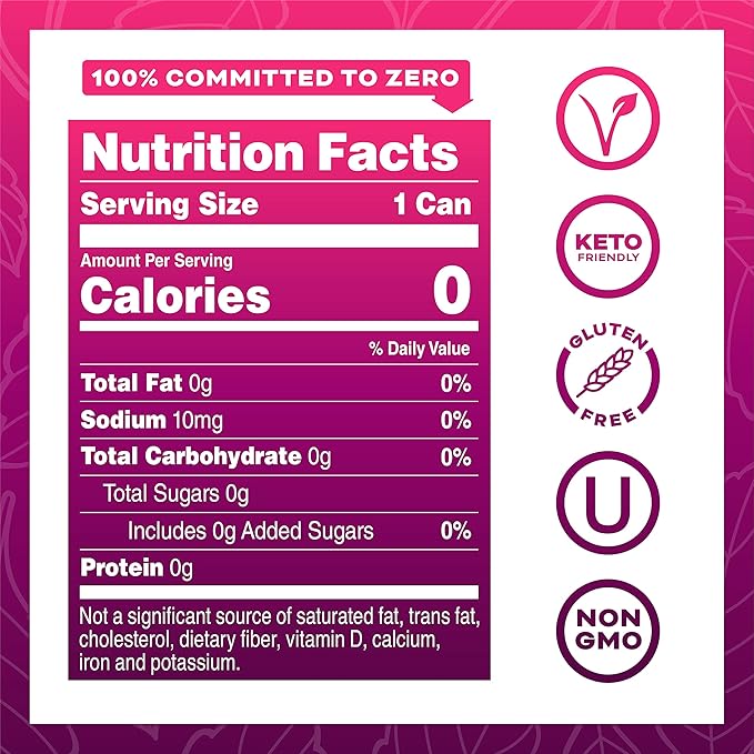 Yerbaé Energy Seltzer - Pomegranate Berry No Sugar/Calories/Carbs. Energized by Yerba Mate Naturally Caffeinated Plant-Based Healthy Alternative to Coffee Sugary Sodas Pack of 12 12oz cans