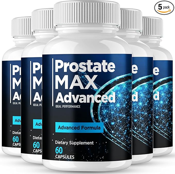 Prostate Max Supplement Prostate Max Advanced Capsules for Men - Maximum Strength for Daily Wellness &amp Comfort All Natural ProstateMaxAdvanced Pills Reviews (5 Pack)
