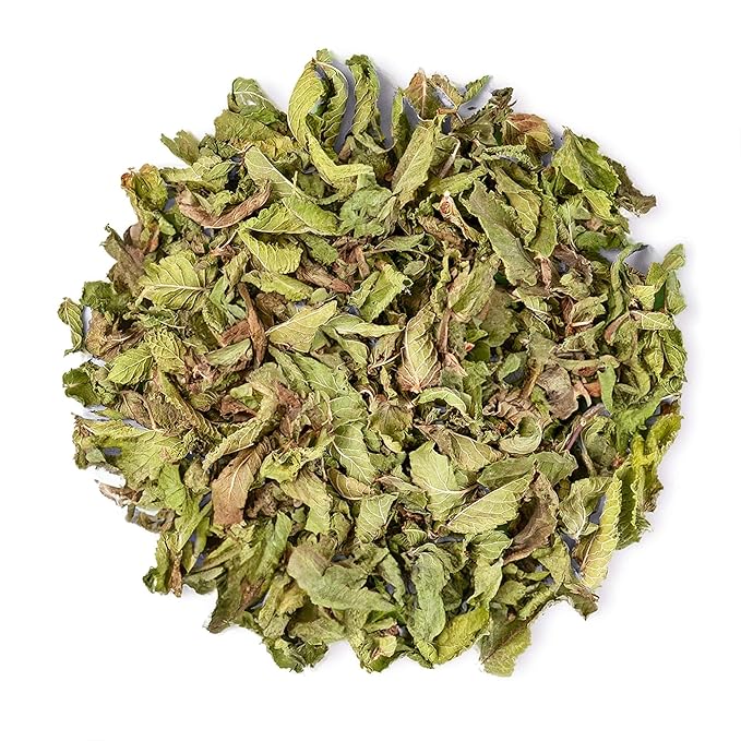 Food to Live - Organic Spearmint Leaves 8 Ounces – Dried Cut &amp Sifted. Great for Herbal Tea. Non-GMO. Caffeine-free. Non Irradiated. Keto.